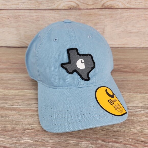 NEW Carhartt Force Canvas Texas Patch Hat Cap One Size Adjustable Quick Dry Work - Picture 1 of 8